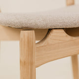 Lyra Sand Dining Chair – Blonde