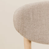 Lyra Sand Dining Chair – Blonde