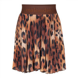 Malondie Minnie Leopard Print Skirt