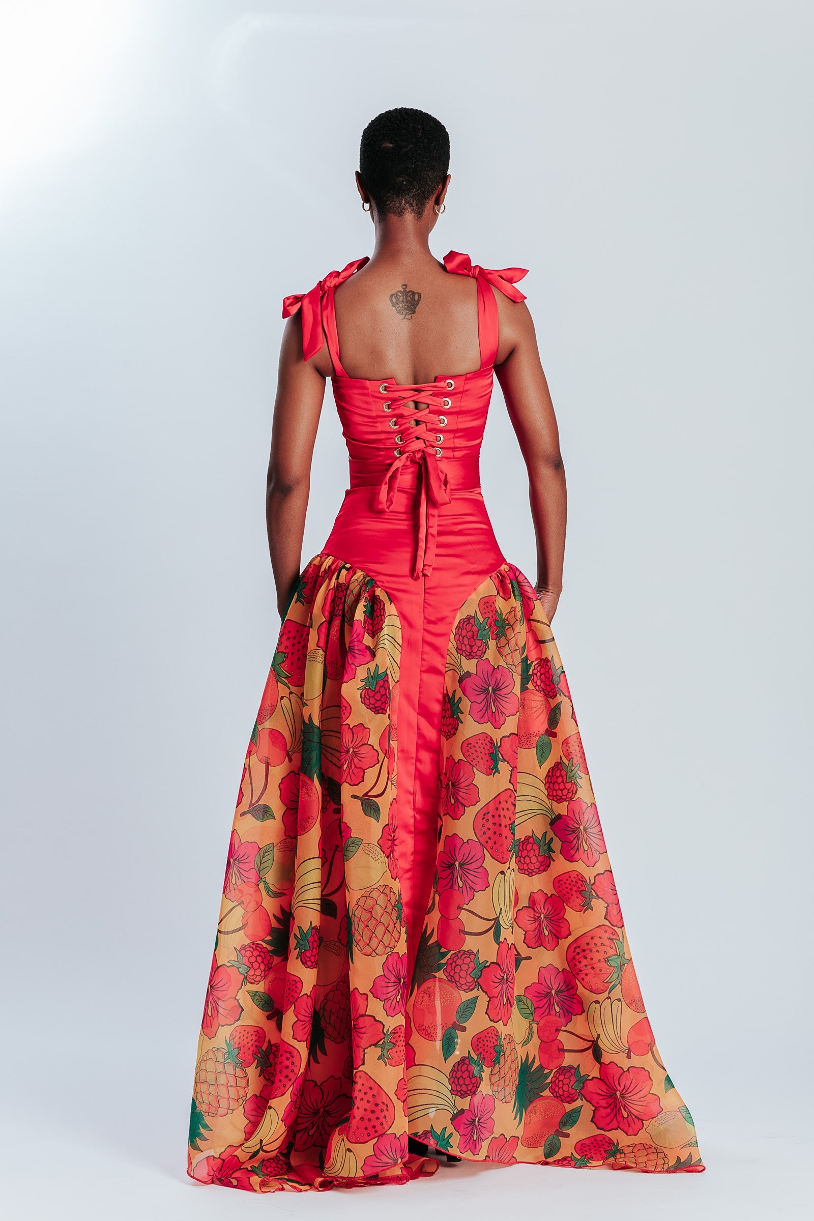 Malondie Fruits Maxi Skirt