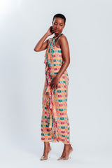 Malondie Summer Block Pencil Dress