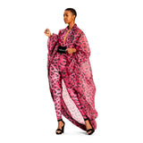 Pink Safari Hoop Kimono