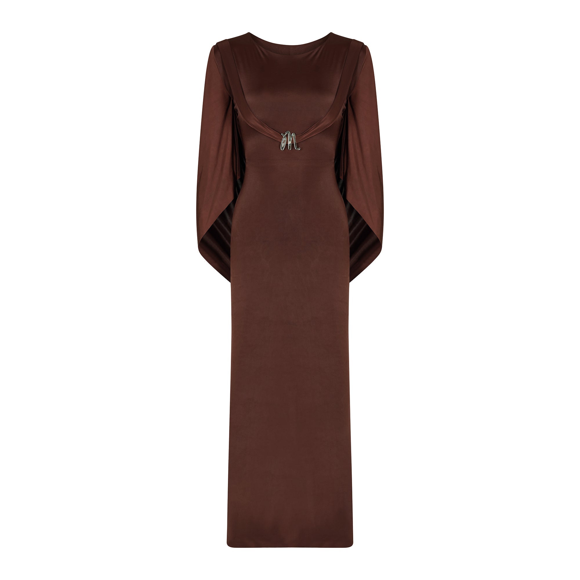 Malondie Choco-Cape Dress