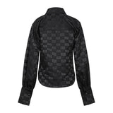 Malondie Manyx High-Low Crop Shirt