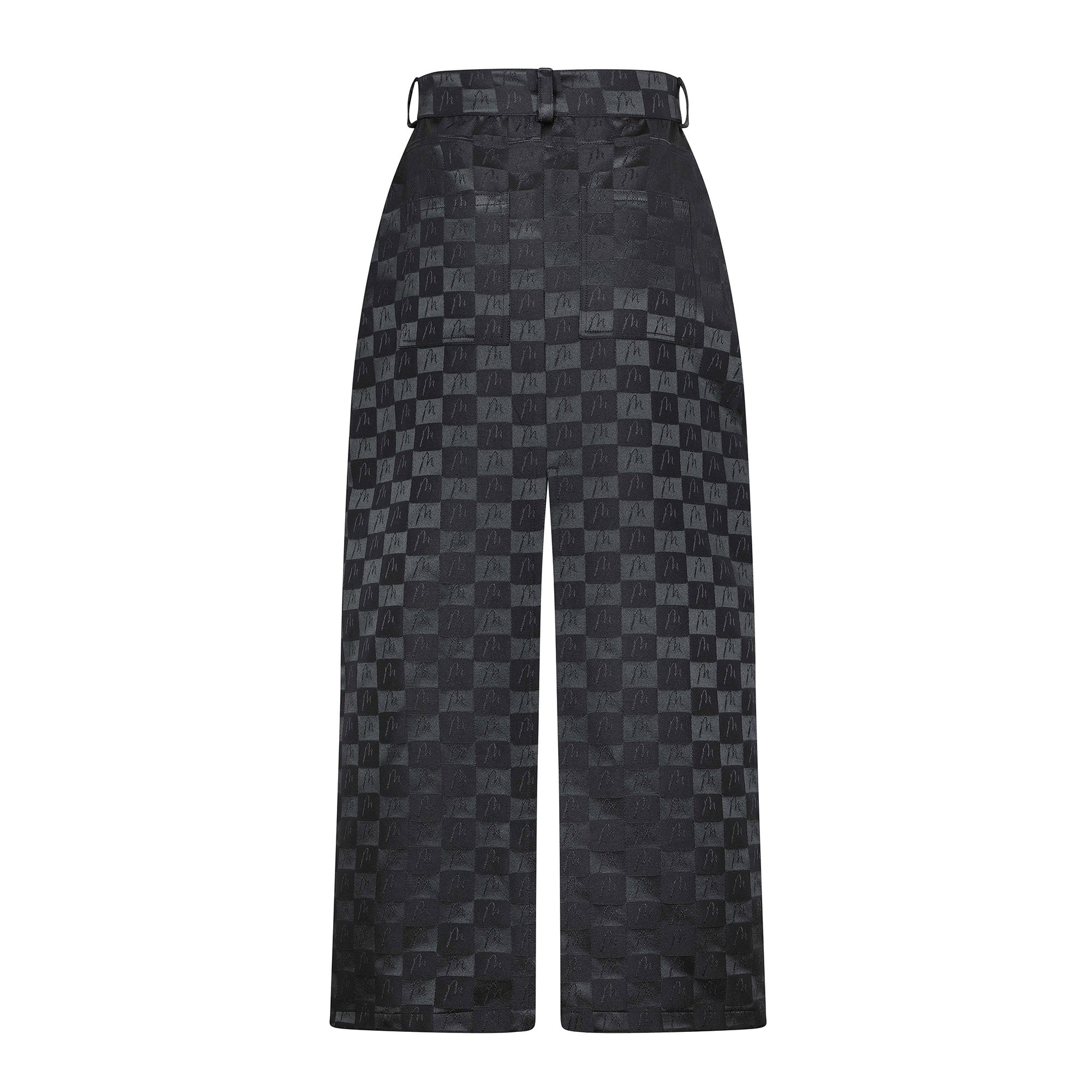 Malondie Manyx Front-Back Slit Skirt
