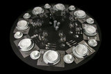 40Pc Forest Marble Dinner Set - Image 1