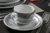 40Pc Forest Marble Dinner Set - Image 3