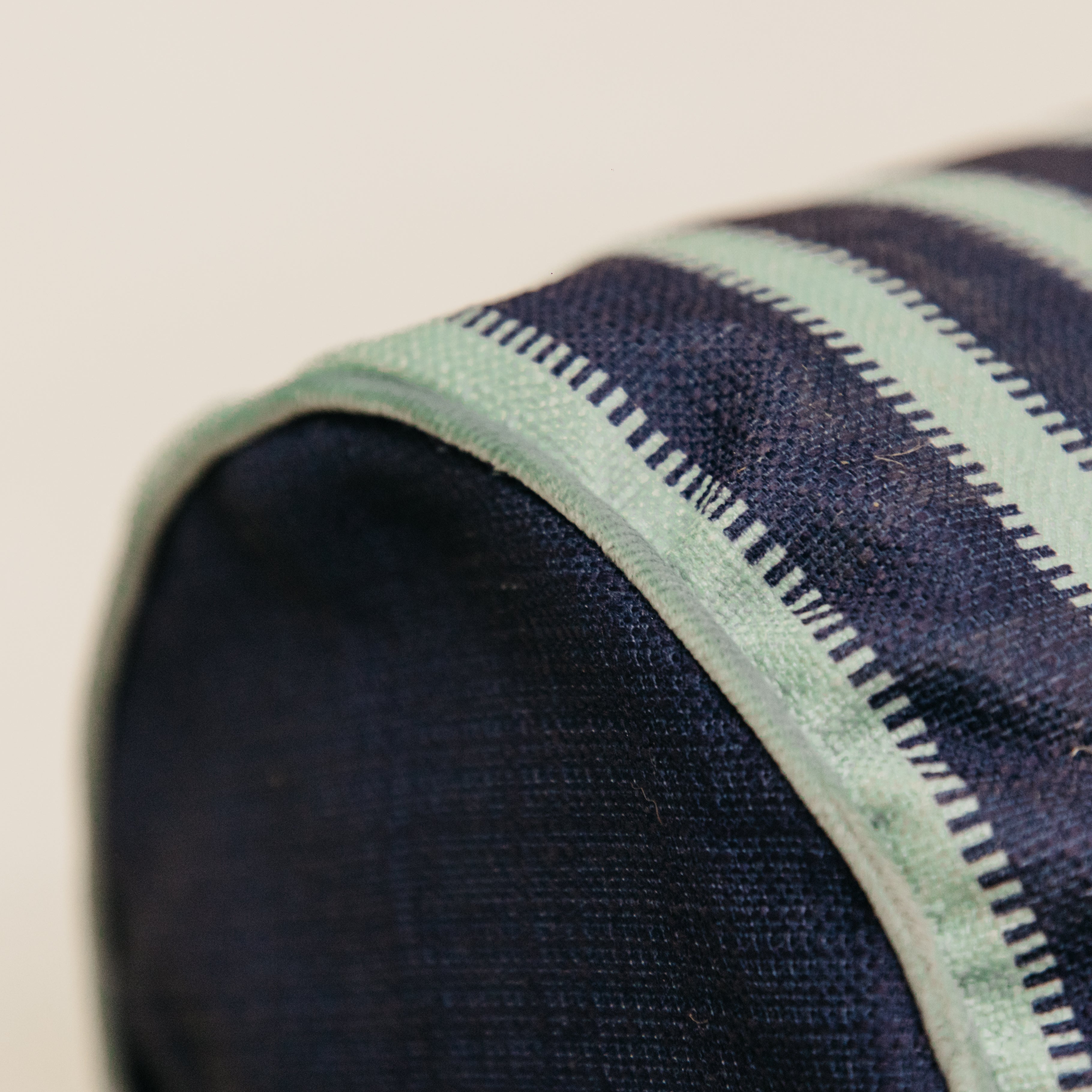 Midnight Blue Bolster 22 x 120cm