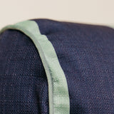 Midnight Blue Bolster 22 x 95cm