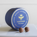 Milk Belgian Chocolate & Sea Salt Wedgewood Macalette Hat Box (Next Day Delivery Product)