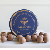 Milk Belgian Chocolate & Sea Salt Wedgewood Macalette Hat Box (Next Day Delivery Product)