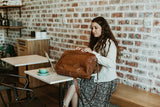 Back in time Laptop Bag