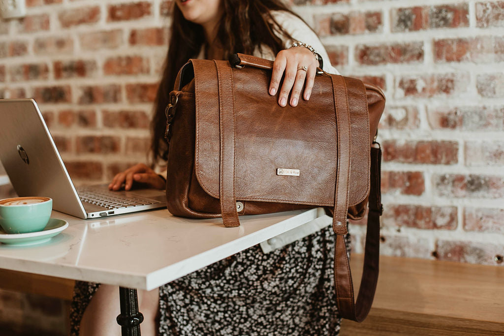Back in time Laptop Bag