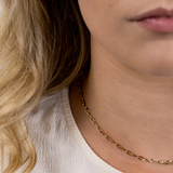 Dainty Paperclip Necklace