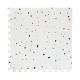 Tayla Jean Terrazzo on White Tile Play Mat