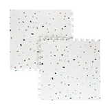 Tayla Jean Terrazzo on White Tile Play Mat
