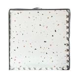 Tayla Jean Terrazzo on White Tile Play Mat