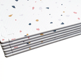 Tayla Jean Terrazzo on White Tile Play Mat