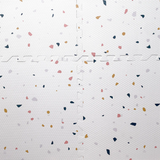 Tayla Jean Terrazzo on White Tile Play Mat
