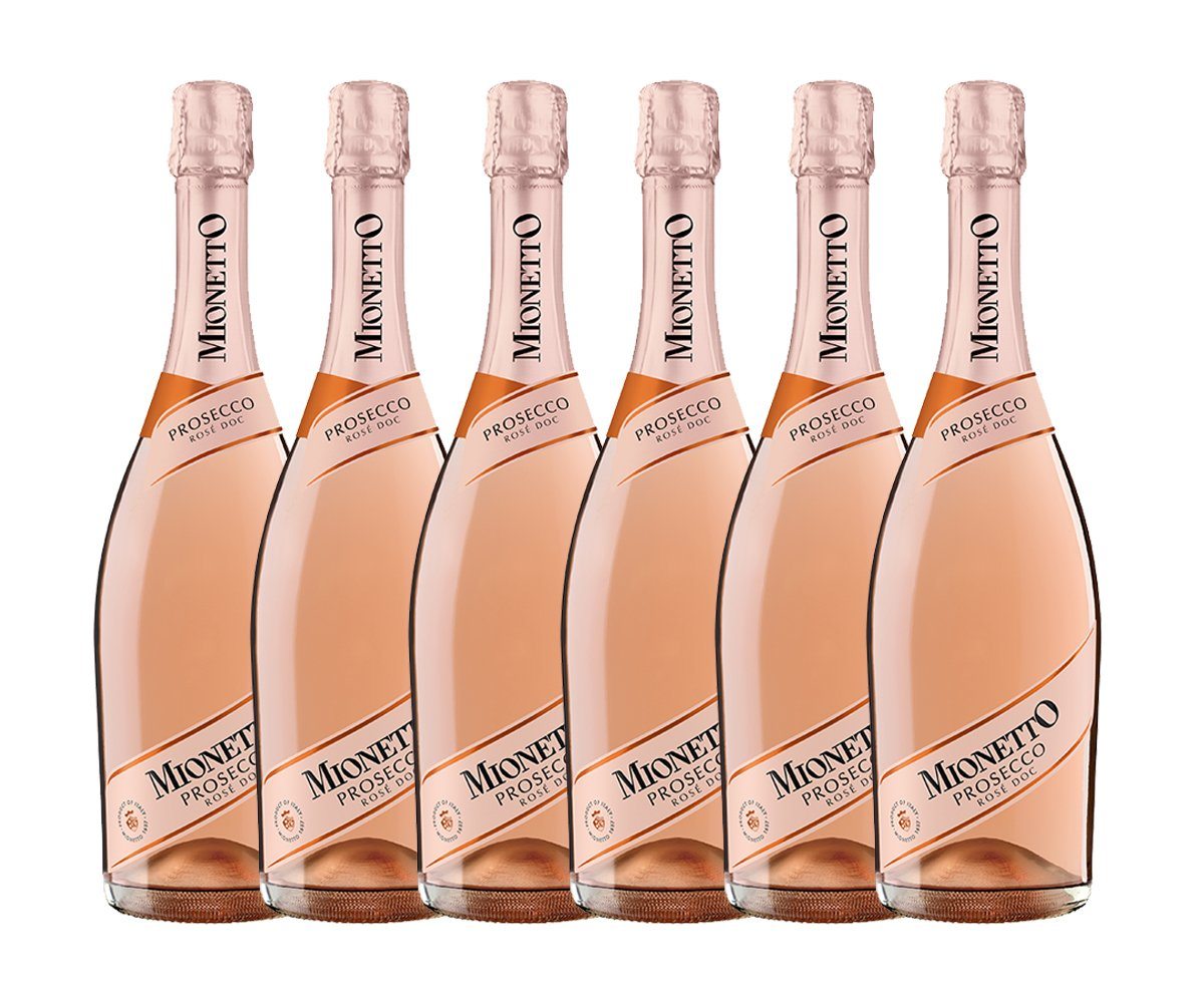 Mionetto Prosecco Rose 6 x 750ml