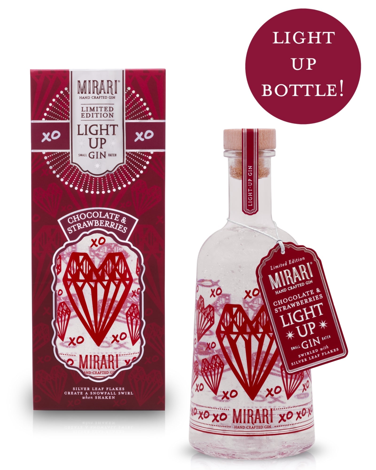 Mirari Chocolate & Strawberries Light Up Gin