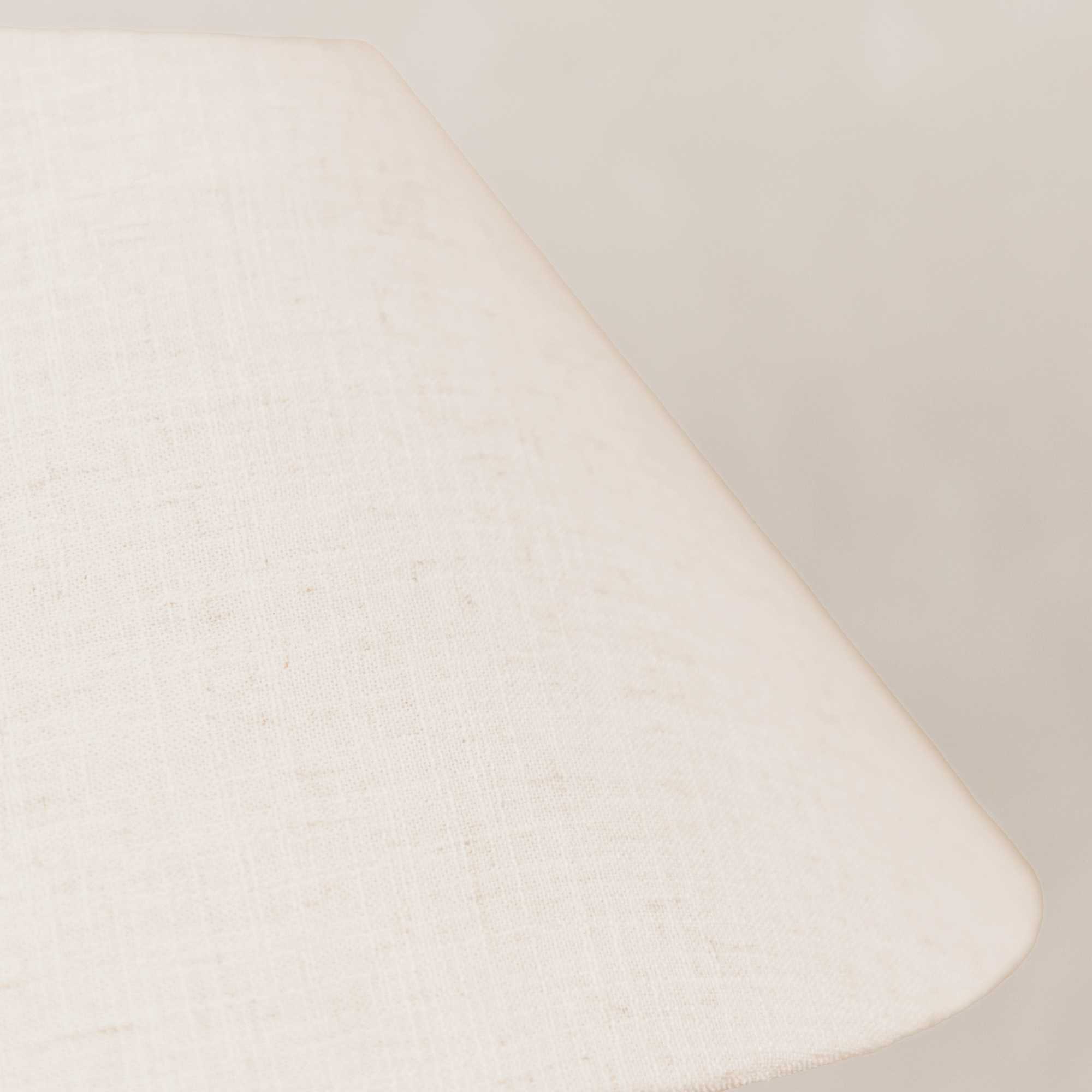Mitaria Table Lamp with Linen Shade – White