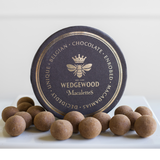 Milk Belgian Chocolate Mochaccino Wedgewood Macalettes Hat Box (Next Day Delivery Product)