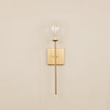 Mulu Glass & Brass Wall Light
