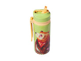 MW Pete Cromer Woodland Creatures Double Wall Insulated Bottle 500ML Brown Bear