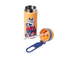 MW Pete Cromer Woodland Creatures Double Wall Insulated Bottle 500ML Raccoon