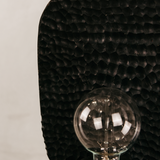 Nambiti Chiselled Table Lamp – Black