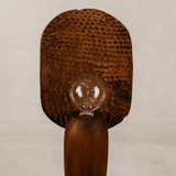 Nambiti Chiselled Table Lamp – Brown