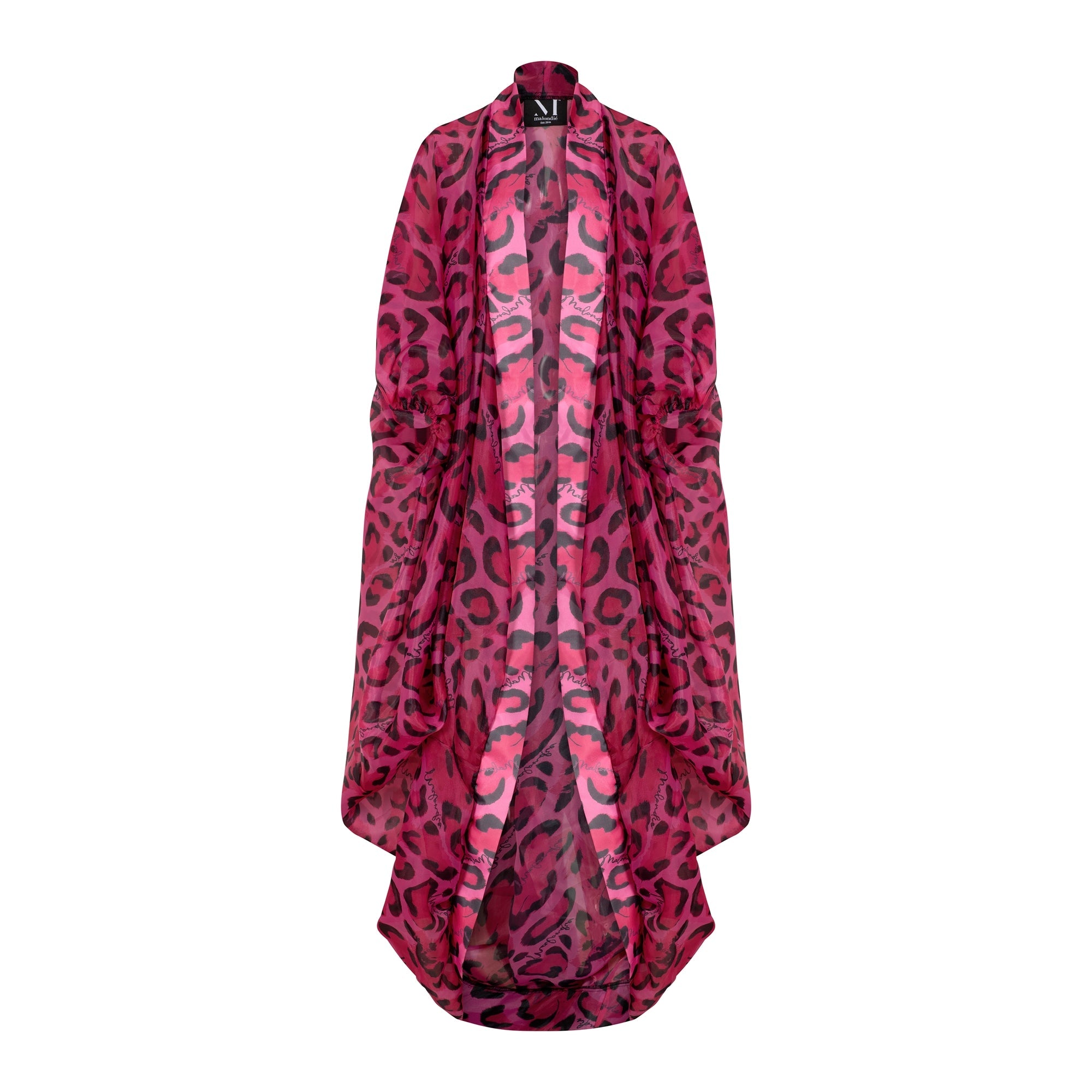 Pink Safari Hoop Kimono