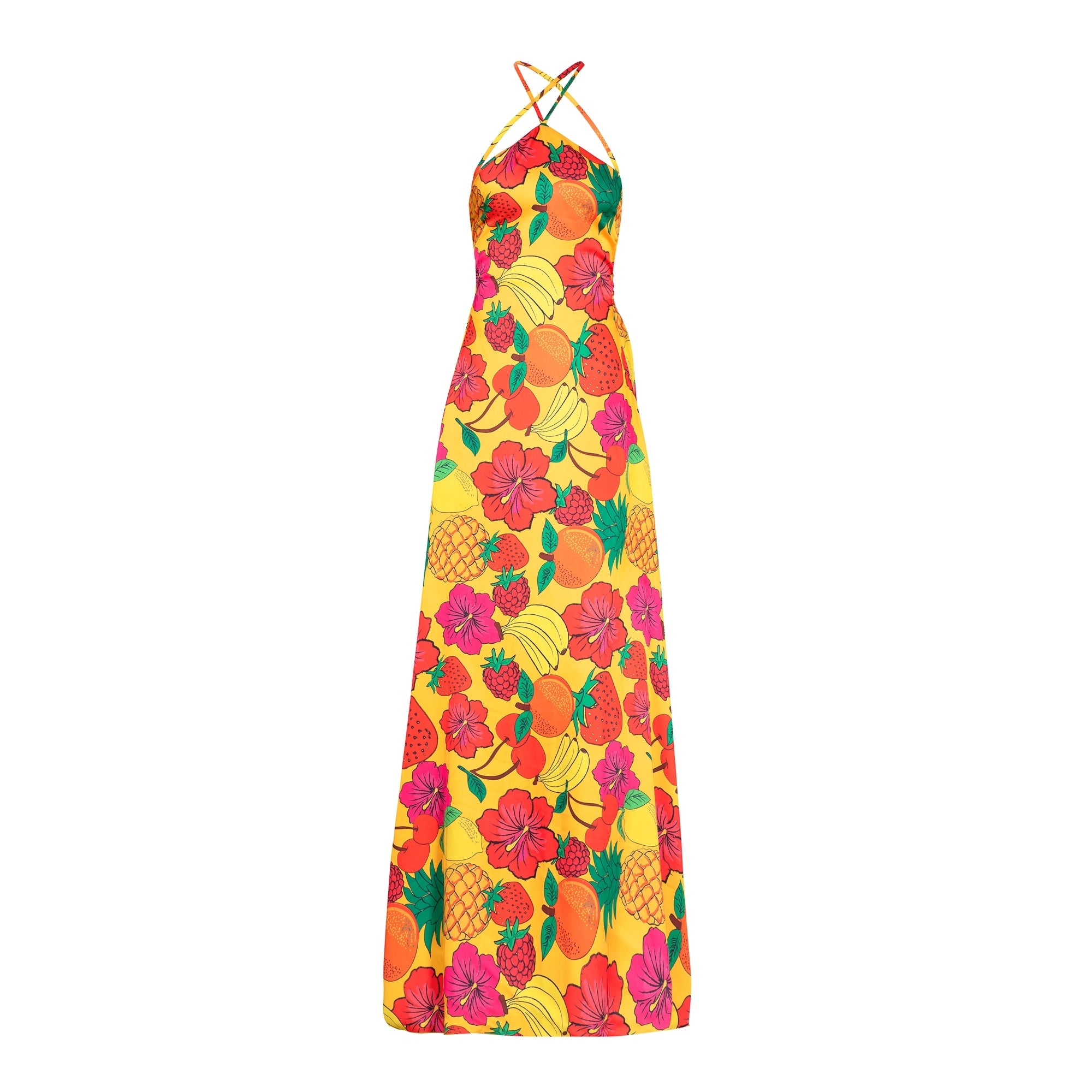 Fruits Slip Dress