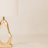 Ouro Table Lamp with Shade – Gold