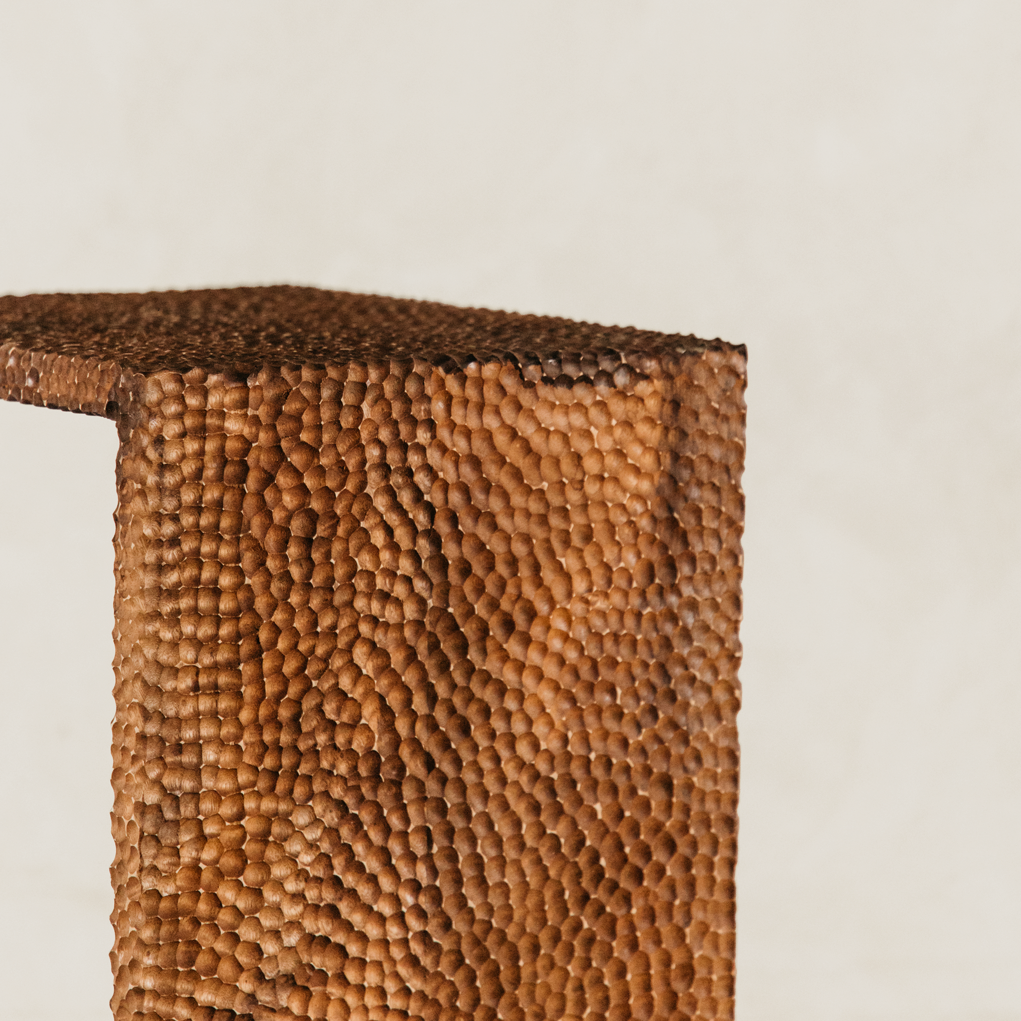 Chiselled Couch Slider Table