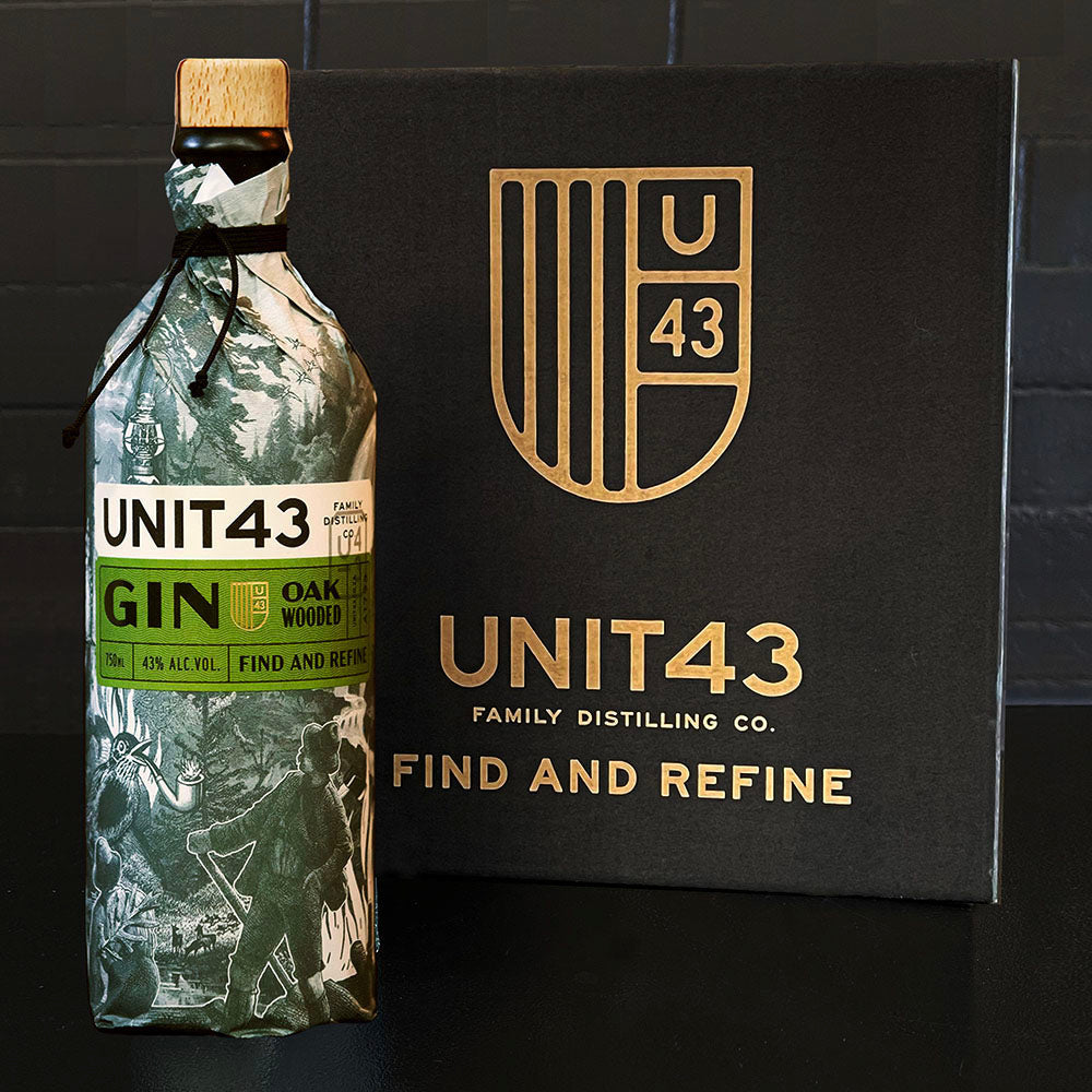 Unit43 Oak Wooded Gin: Case of 6