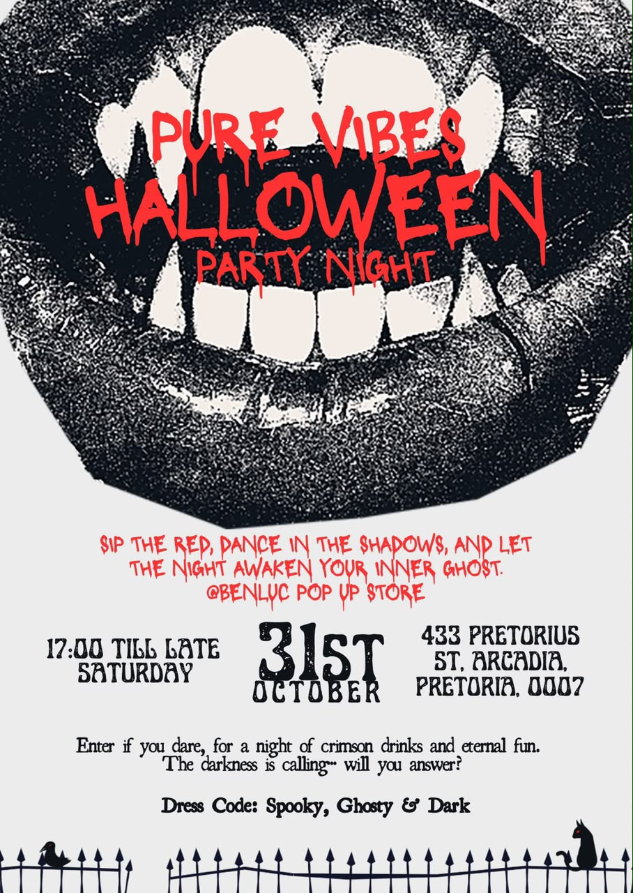 Pure Vibes Halloween Party