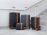 4pc Elite Luggage Collection - Black - Image 1
