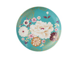 MW Kimono Cake Plate 20cm Teal Gift Boxed
