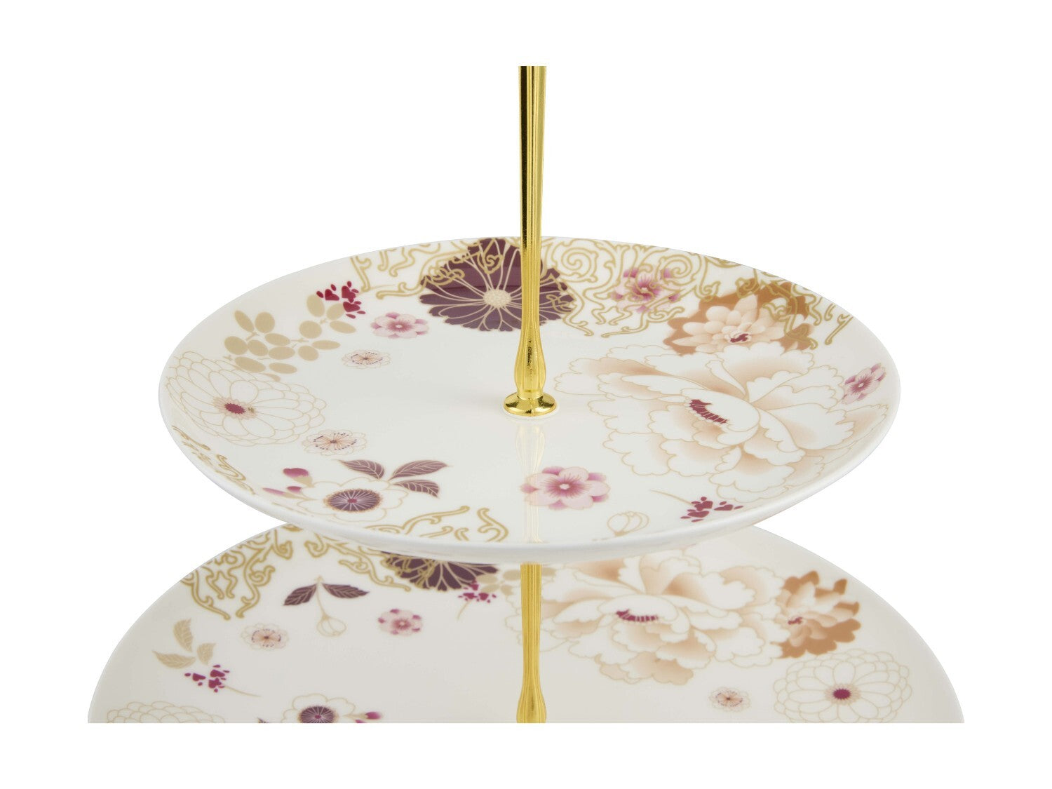 MW Kimono 3 Tiered Cake Stand 16/20/27.5x37cm White Gift Boxed