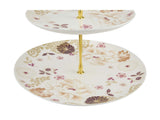 MW Kimono 3 Tiered Cake Stand 16/20/27.5x37cm White Gift Boxed