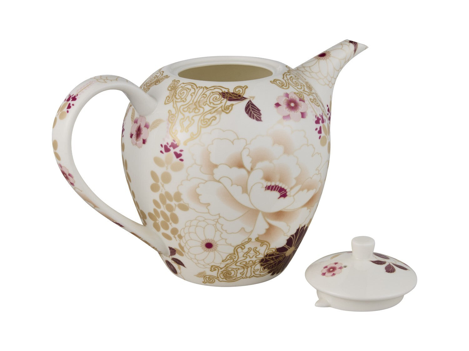 MW Kimono Teapot 1.1L White Gift Boxed
