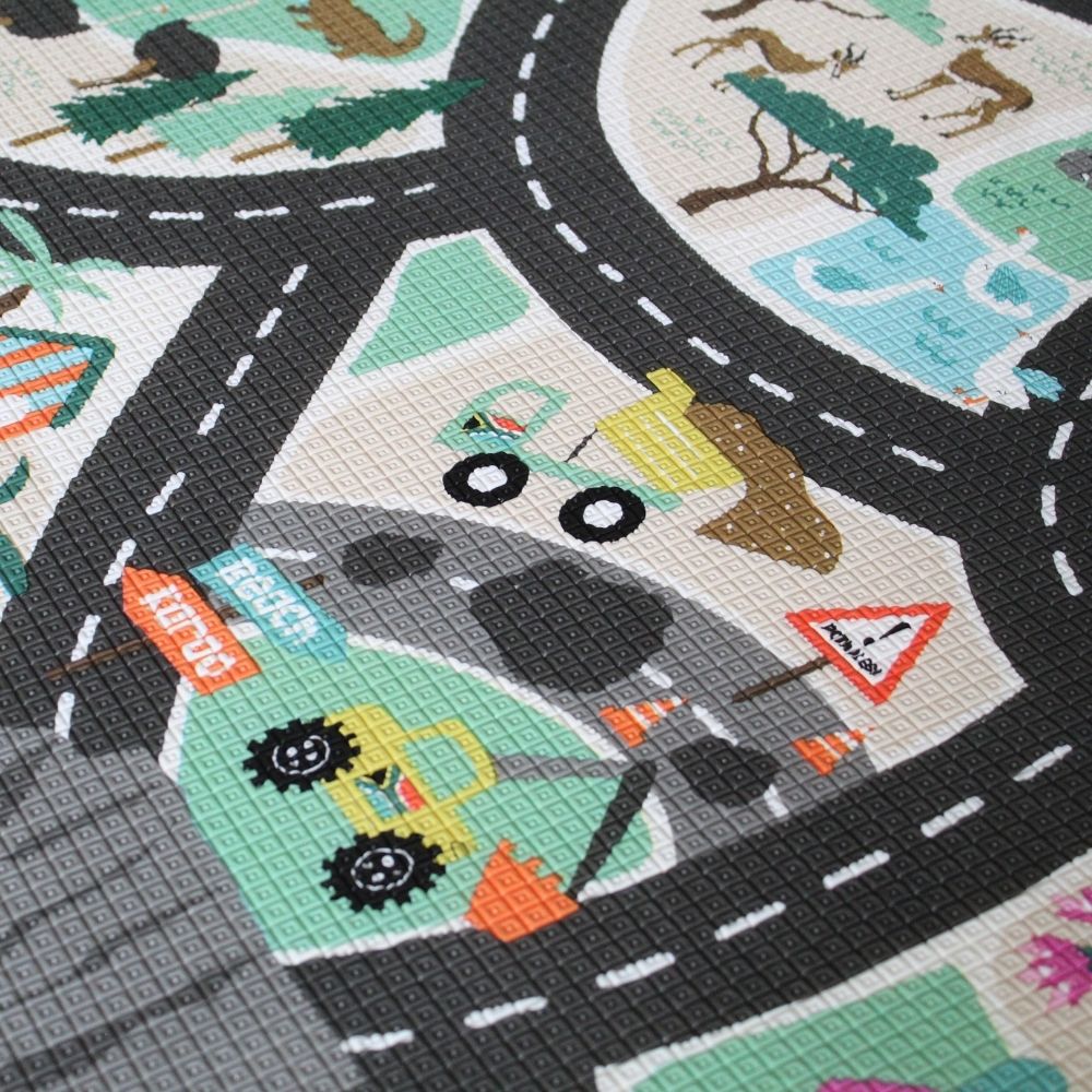 Tayla Jean South African Road Map & Beige Play Mat