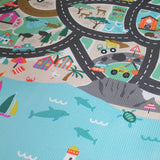 Tayla Jean Safari Numbers & South African Road Map Play Mat