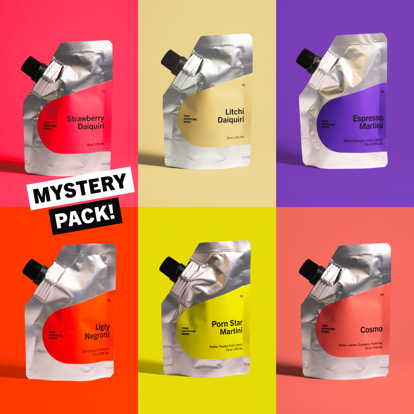 Adventure Buddy Mystery Pack of 3