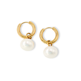 Staple Pearl Hoops