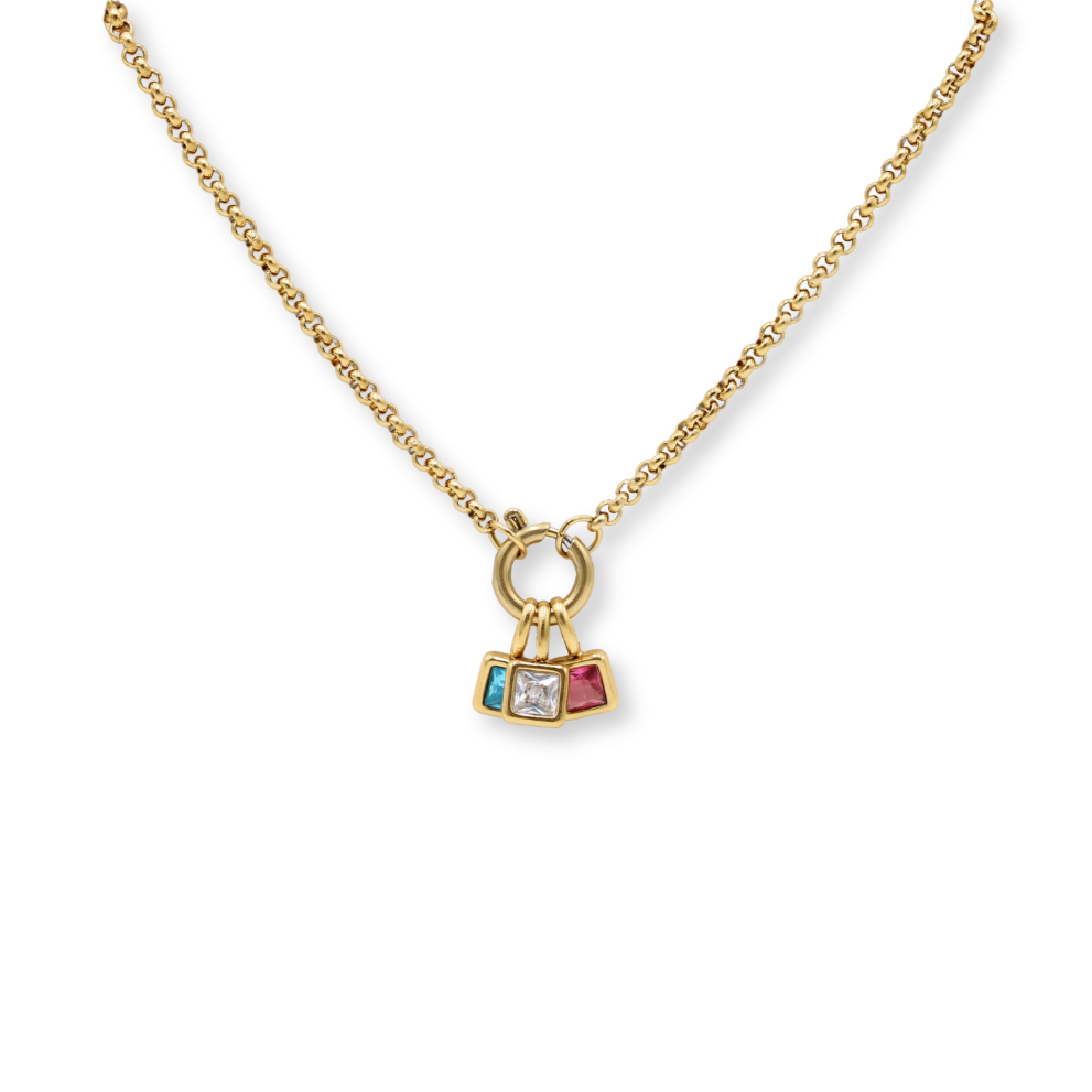 Big Heart Dangly Charm