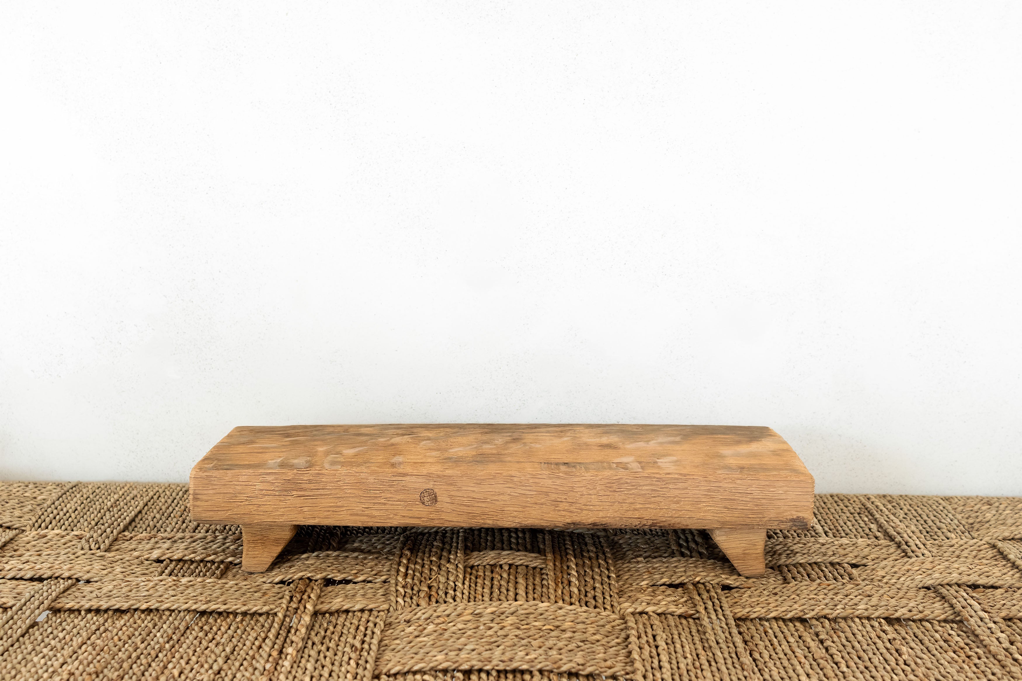Rustic footed board
