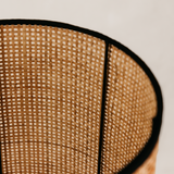 Pinnacle Table Lamp with Rattan Shade